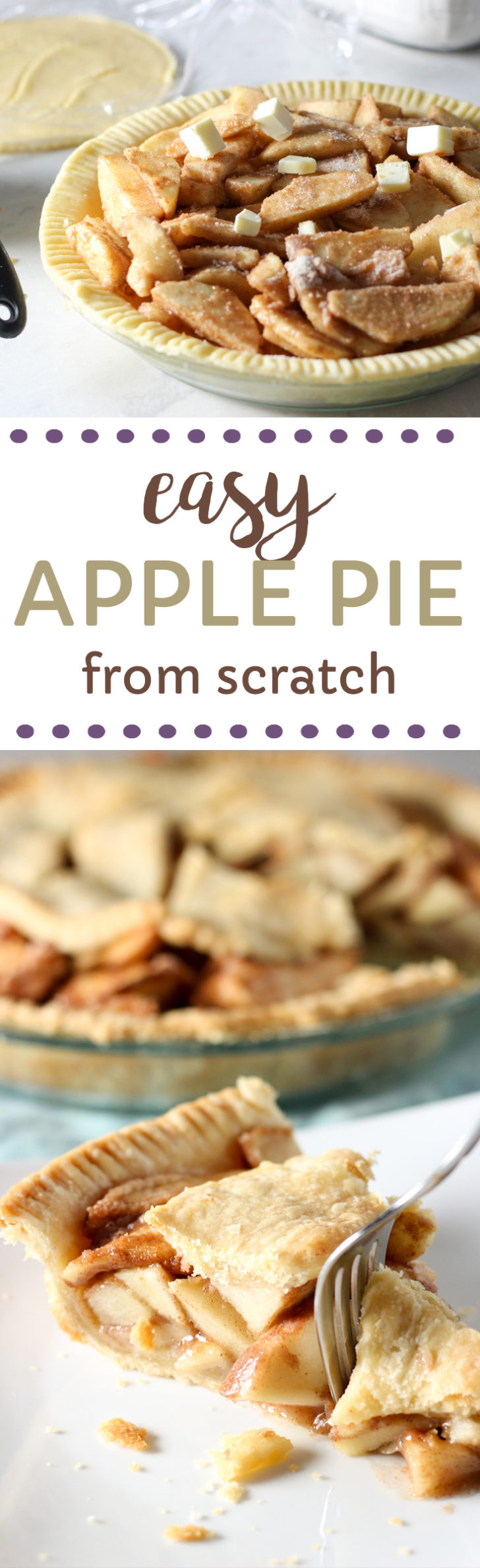 Easy Apple Pie Recipe From Scratch- Cleverly Simple
