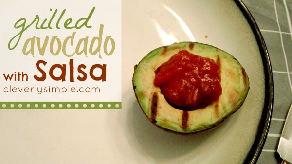 Grilled Avocado with Salsa