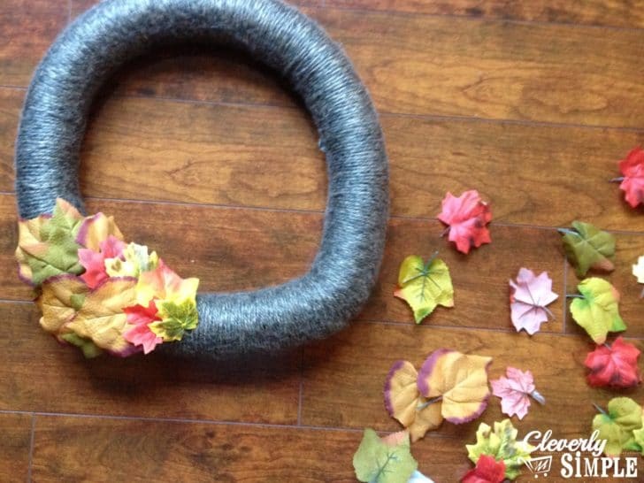 How to Not Make a Yarn Wreath 2