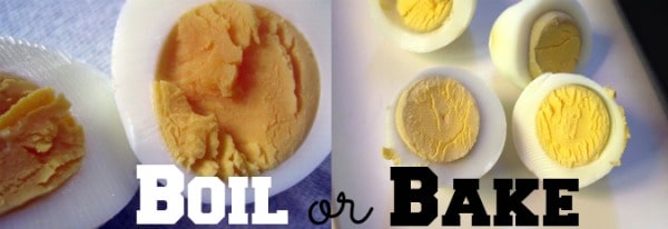 Boil or Bake Hard Boiled Eggs