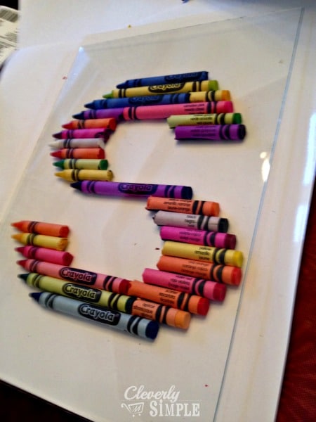 Crayon Letters DIY Gift Idea