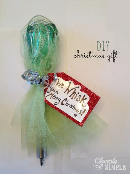 We Whisk You a Merry Christmas DIY Gift Idea