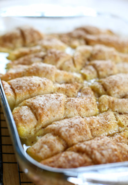 Apple Dumpling Recipe with Mountain Dew In Pan