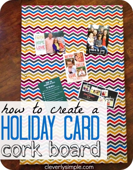 How to Create a Holiday Card Craft Idea Board