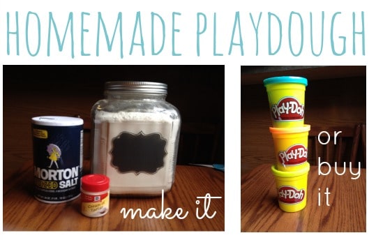 Homemade Playdough Make it Or Buy it