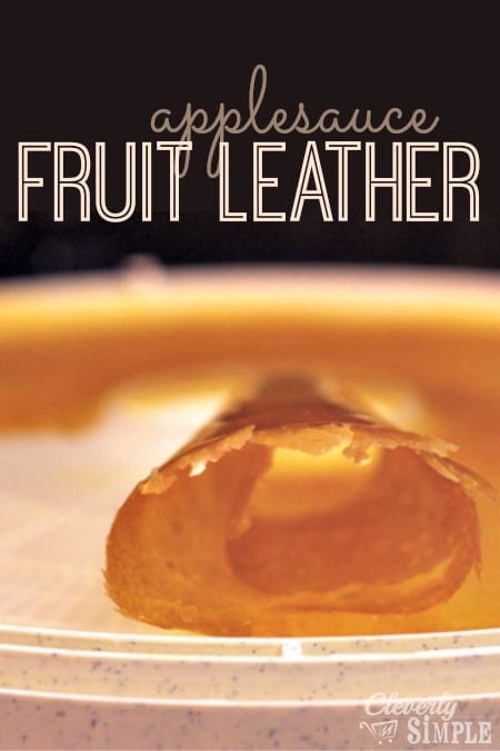 fruit leather recipe