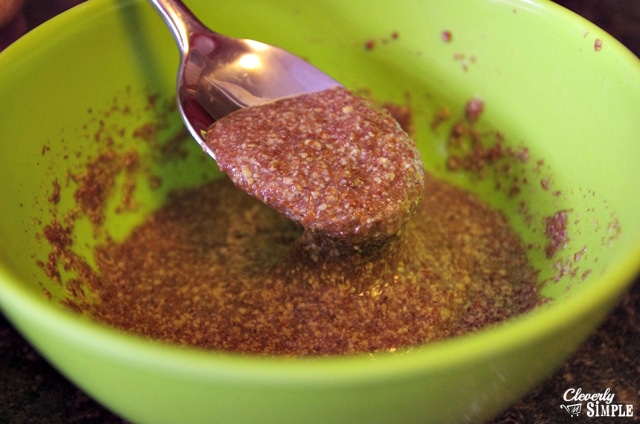 How to use flax seed instead of egg in recipe