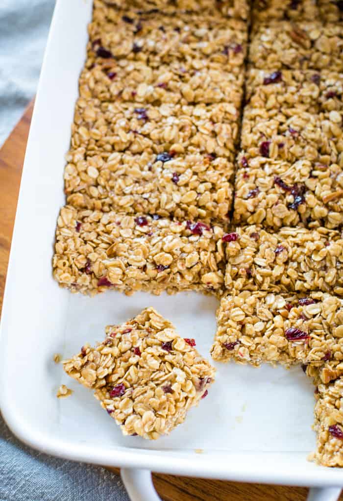 The Best Healthy Granola Bar Recipe - Cleverly Simple