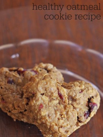 healthy oatmeal cookie recipe for kids