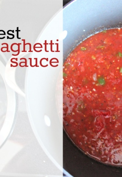 spaghetti meat sauce recipe