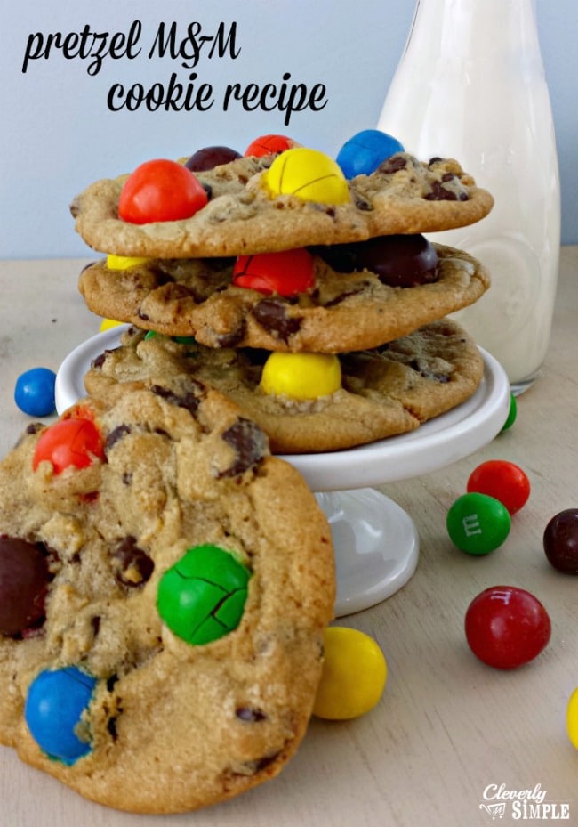 pretzel MMs cookie recipe