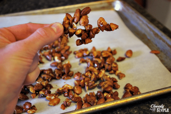 candied almond clusters recipe