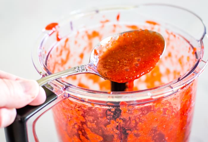 thin consistency for strawberry freezer jam