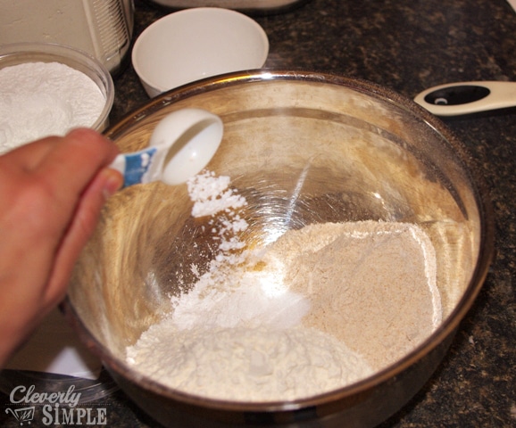 Mixing Ingredients for Cookies
