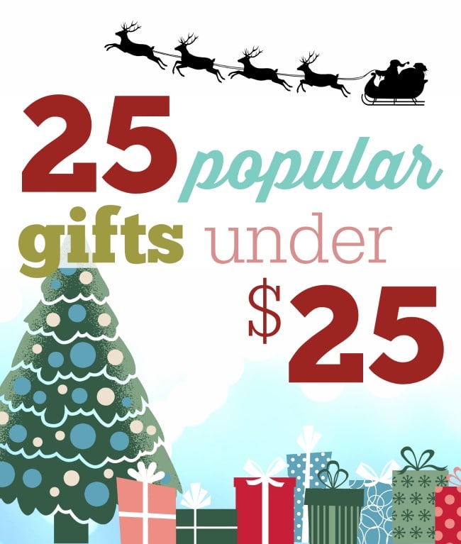 25 popular gifts under 25 dollars