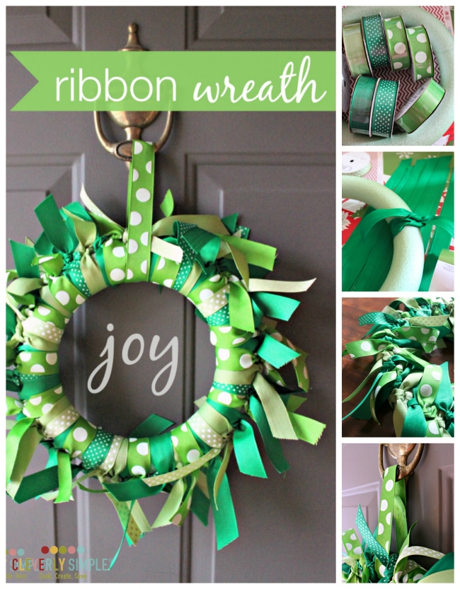 DIY Ribbon Wreath