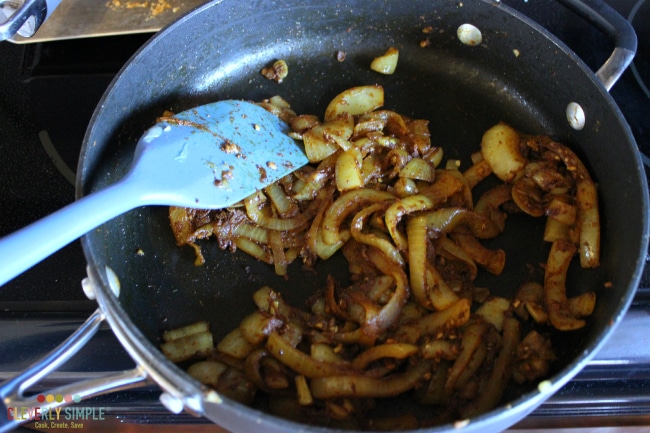 Carmelized Onions for Chicken Korma
