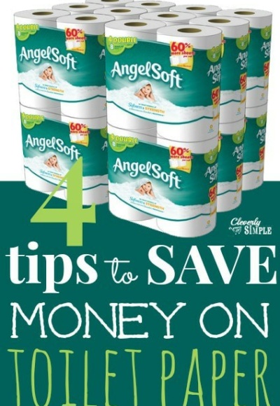 how to save money on toilet paper