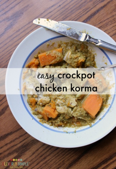 simple chicken korma recipe