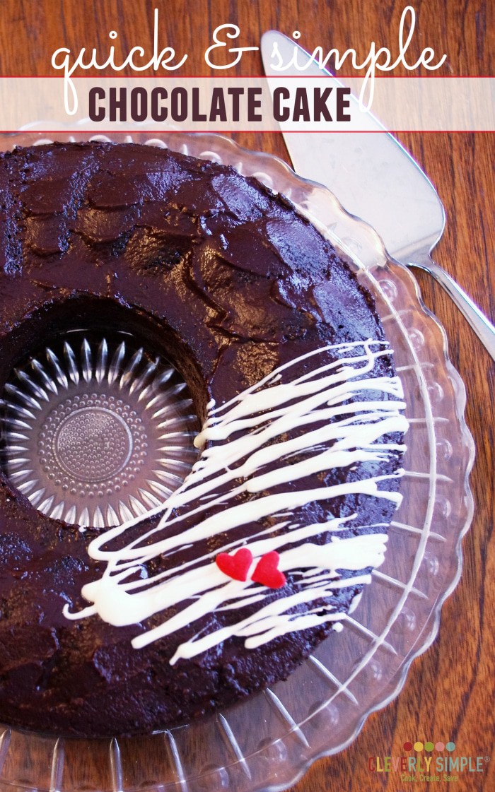 chocolate cake on plate 