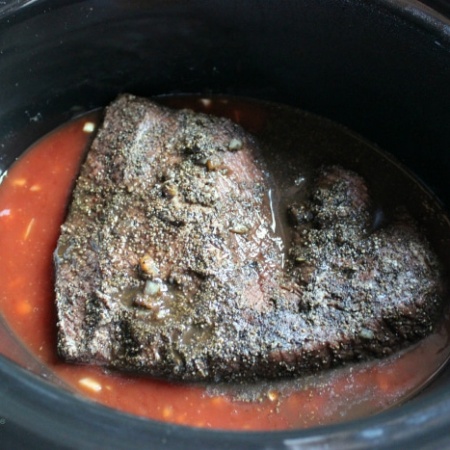 Crock Pot Beef Brisket With Sauce