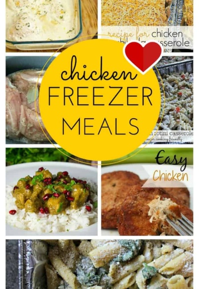 chicken freezer meal pictures