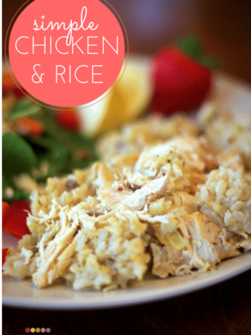 simple chicken and rice recipe