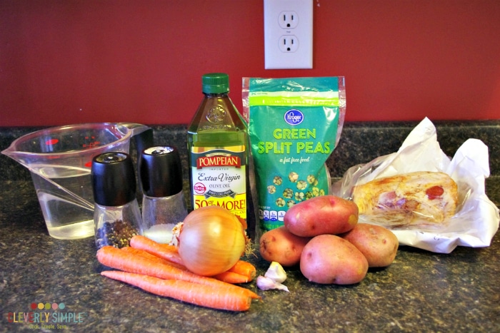 split pea soup recipe ingredients
