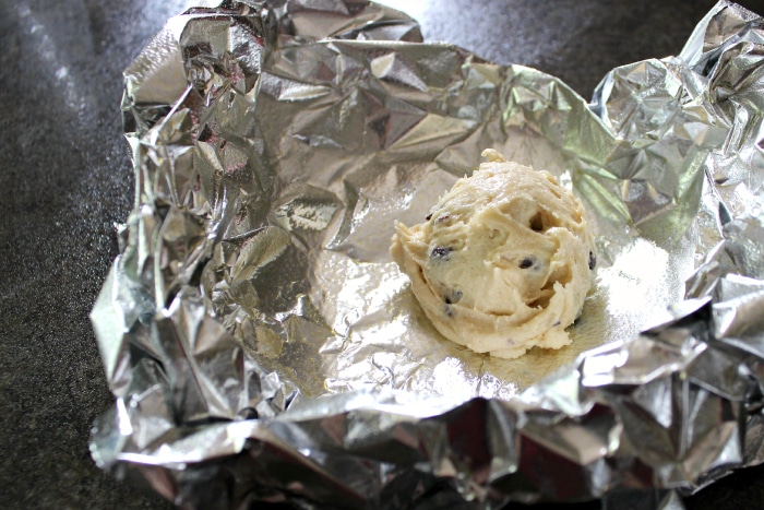 cookie dough boat for grilling