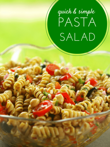 quick simple pasta salad