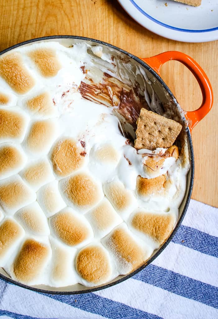 Smores Dip Recipe Made In The Oven Cleverly Simple,Natural Weed Killer For Pavers