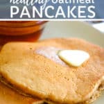 how to make healthy oatmeal pancakes