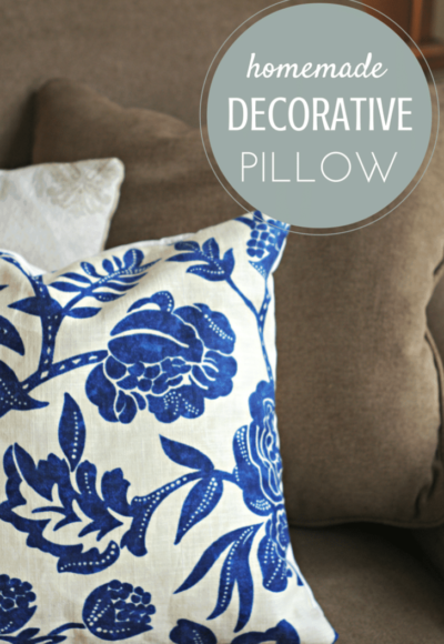 simple decorative pillow