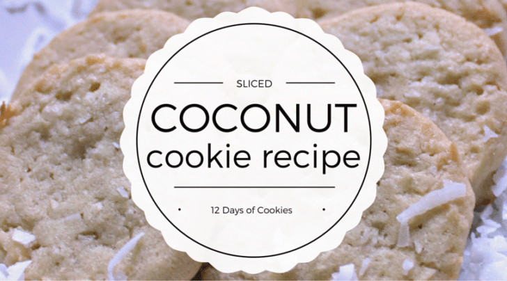 Coconut Cookie Recipe