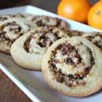holiday cranberry and orange pinwheel cookies recipe