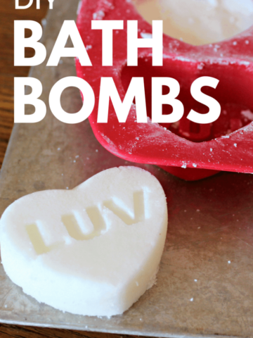 DIY homemade Bath Bombs