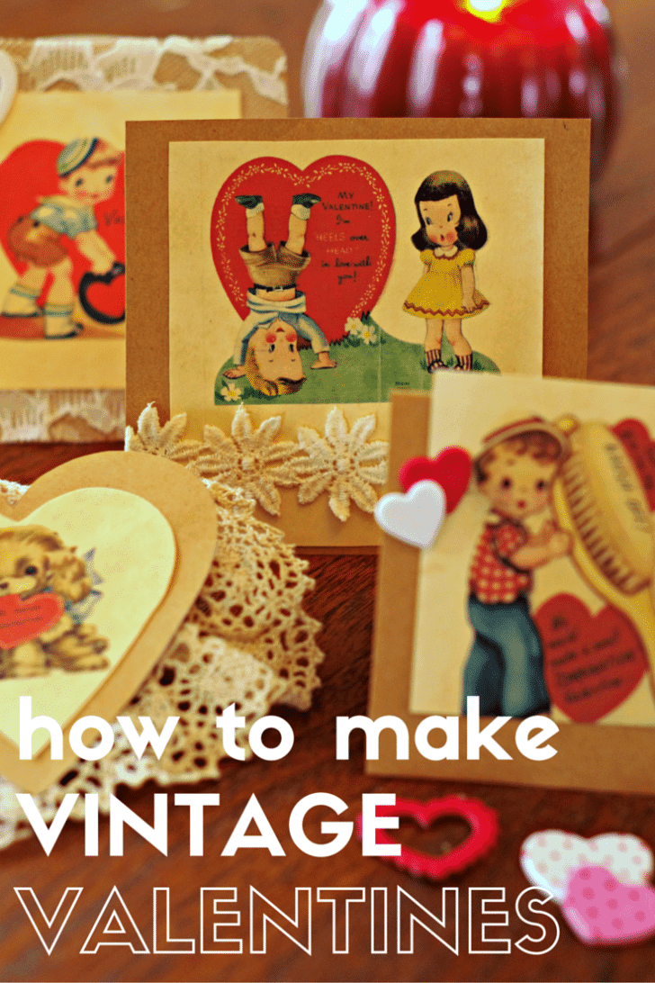 How to make vintage valentines (1)