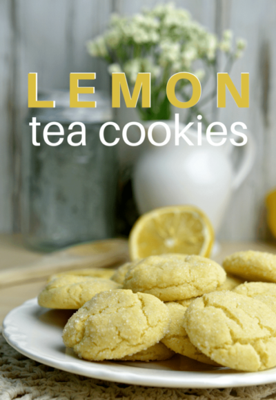 lemon tea cookies