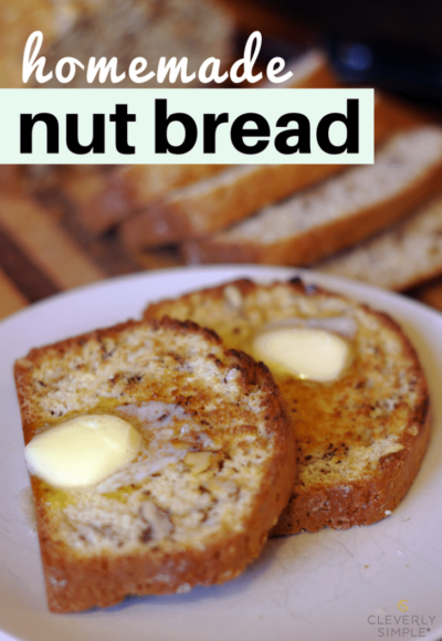 homemade nut bread
