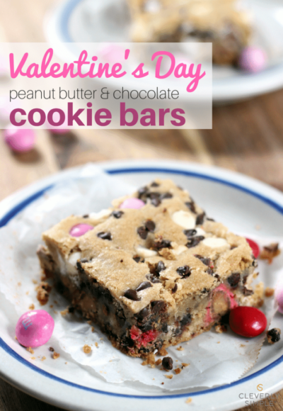Valentine's Day Cookie Bars - P
