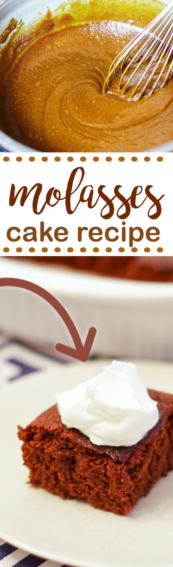 The best molasses cake combining pumpkin, coffee and molasses.