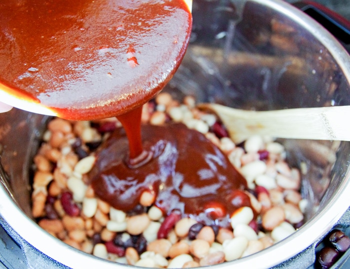 homemade sauce for slow cooker baked beans from scratch