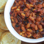 crock pot baked beans with bacon