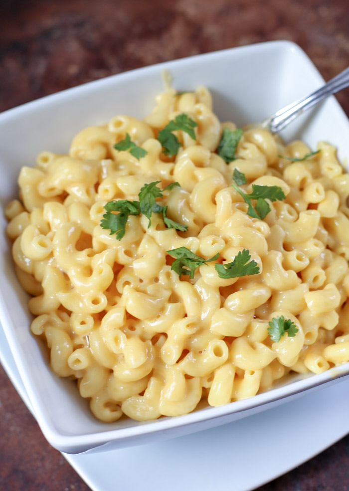 bowl of mac and cheese