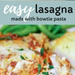 easy lasagna recipe homemade