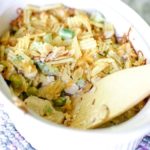 hot chicken salad baked in oven