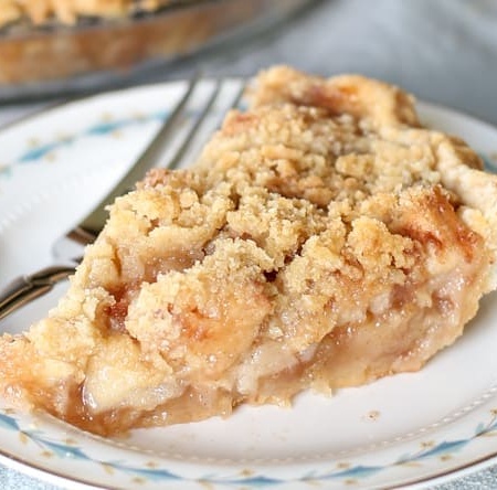 a simple recipe of dutch apple pie