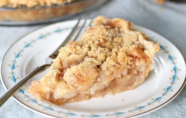 a simple recipe of dutch apple pie