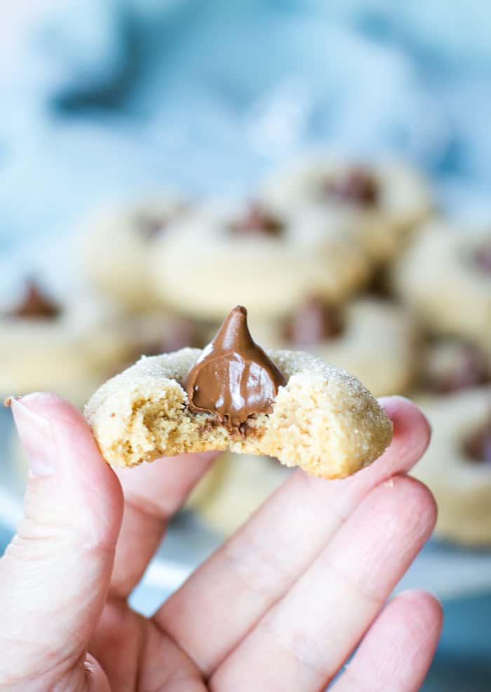 peanut butter blossoms baked