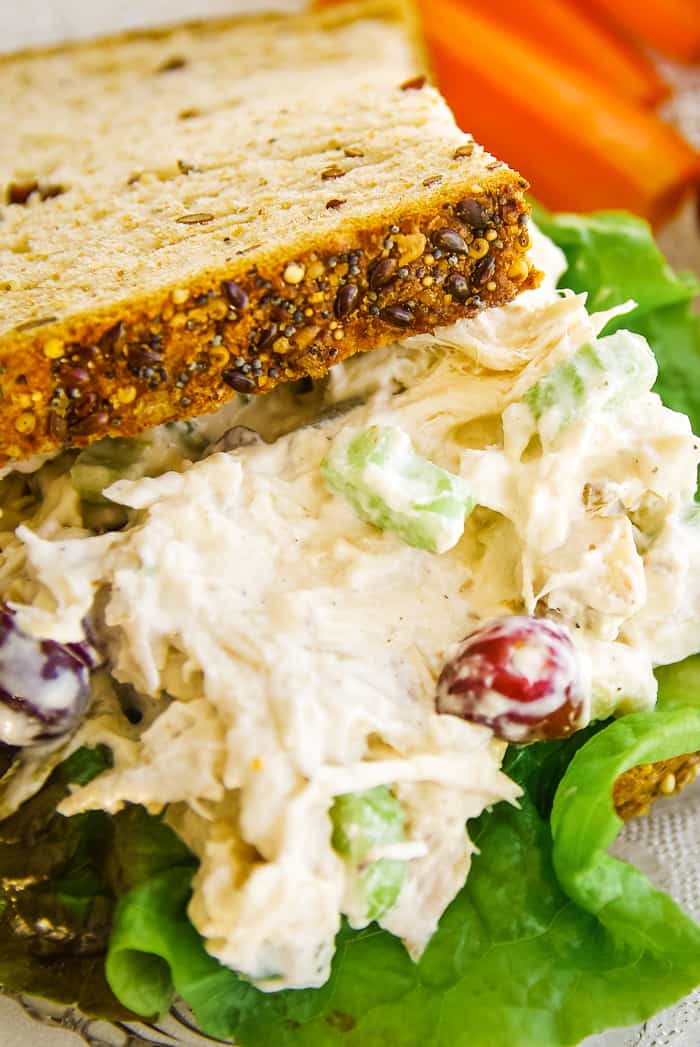 chicken salad recipe with grapes